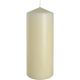 6x Pillar Candle 80x200mm - Ivory